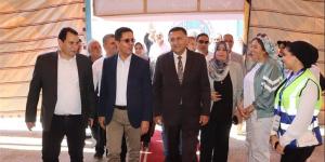 محافظ القليوبية ورئيس جامعة بنها يفتتحان القافلة التنموية الشاملة بقرية طحلة - المدينة برس