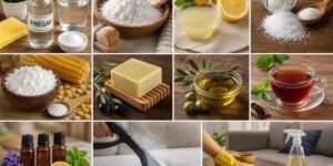 مواد من الطبيعة لتنظيف الأثاث والمفروشات بدلًا من المنظفات الجاهزة - المدينة برس