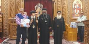 الأنبا دانيال يترأس احتفالية إيبارشية المعادي بالآباء المثاليين - المدينة برس
