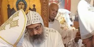الأنبا أكسيوس يطيب رفات القديس الأنبا موسى في إيبارشية المنصورة - المدينة برس