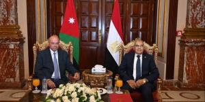 المستشار عصام فريد يستقبل رئيس مجلس الأعيان الأردني - المدينة برس