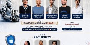 رئيس جامعة الإسكندرية يهنئ طلاب كلية الحاسبات بتأهل فريقين لنهائيات RoboRAVE 2026 باليابان - المدينة برس