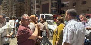 خروج جميع حالات الإصابة باختناق في حريق معهد الاتصالات بسوهاج بعد تعافيهم - المدينة برس