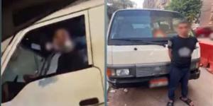 ضبط سائق ميكروباص قاد برعونة وتعدى بالسب على مواطن في الجيزة - المدينة برس