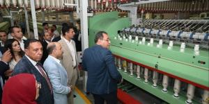 وزير الصناعة يتفقد مجمع مصانع شركة مصر للغزل والنسيج بالمحلة - المدينة برس