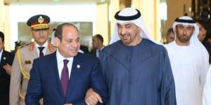السيسي يستقبل بن زايد بمطار العلمين ويؤكد مكانة الإمارات الخاصة لدى مصر - المدينة برس