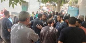 تشييع جثمان طفل حمام سباحة نادي غزل المحلة (صور) - المدينة برس