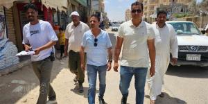 حملة مكبرة لرفع الإشغالات والتفتيش على الأسواق بالضبعة في مطروح - المدينة برس