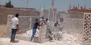 إزالة 3 حالات بناء مخالف بالشرقية - المدينة برس