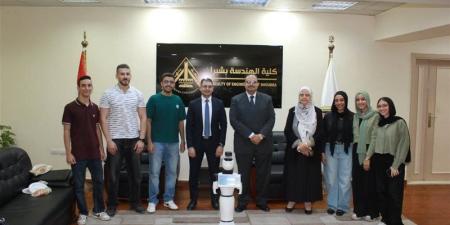 حورس روبوت، ثورة تكنولوجية تروي التاريخ المصري بالذكاء الاصطناعي في هندسة شبرا - المدينة برس