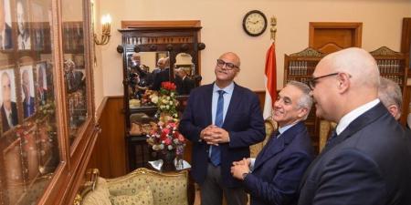 محافظ الإسكندرية ووزير العدل يفتتحان قاعة المؤتمرات بمحكمة الاستئناف - المدينة برس