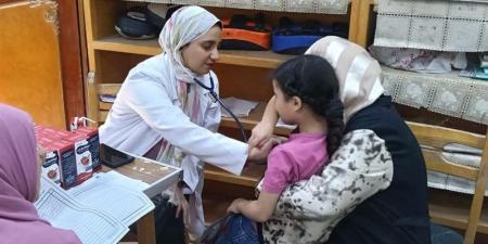 الكشف على 332 شخصا في قافلة طبية لجامعة بنها بقرية نقباس - المدينة برس