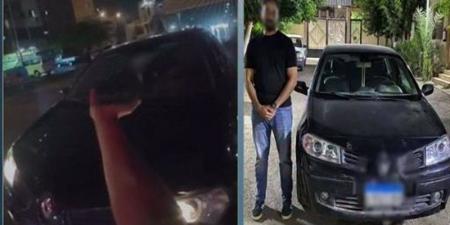 ظن أن الطريق بلا كاميرات، فيديو متداول يطيح بطبيب خالف إشارة المرور بعين شمس - المدينة برس
