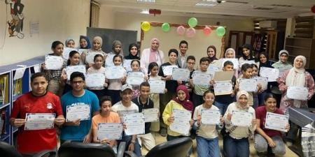 مكتبة مصر العامة بأسيوط تختتم المستوى الأول من كورسي البرمجة والذكاء الاصطناعي - المدينة برس