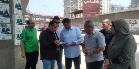 نائب محافظ الدقهلية يوجه بسرعة تنفيذ تطوير ميدان سندوب وتحسين الحركة المرورية - المدينة برس