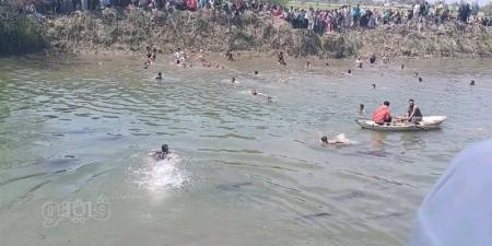 انتشال جثتي شابين بعد غرقهما في مياه النيل بالدقهلية - المدينة برس