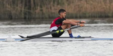 عمر حسام يتأهل لنصف نهائي بطولة العالم للتجديف في ألمانيا - المدينة برس