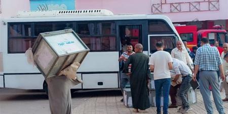 وكيل "تعليم الفيوم" يتابع تسليم أسئلة "العربي" للشهادة الإعدادية "الدور الثاني" - المدينة برس