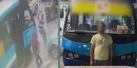 "عاتبه على السير عكس الاتجاه"، ضبط سائق ميني باص بالقاهرة بعد تعديه على مواطن بعصا خشبية - المدينة برس