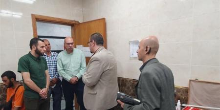 وكيل وزارة الصحة بالشرقية يتفقد مستوى الخدمة بمستشفى الرمد بالزقازيق - المدينة برس