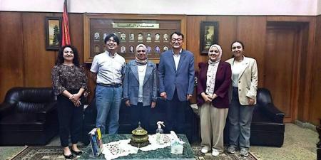 ألسن عين شمس تستقبل وفد جامعة هانيانغ الكورية لبحث التعاون المشترك - المدينة برس