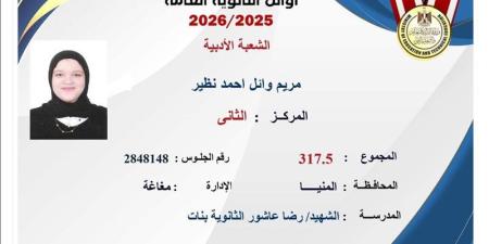 تراجع طلاب الصعيد من قائمة أوائل الثانوية العامة 2026 (صور) - المدينة برس