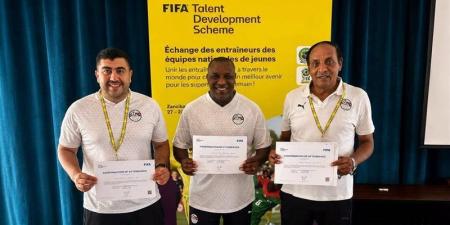 وفد اتحاد الكرة يحصل على شهادات المشاركة في ورشة FIFA بتنزانيا - المدينة برس