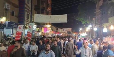 زحام وشلل مروري بأبو تيج في ختام مولد "سلطان الصعيد" (فيديو) - المدينة برس