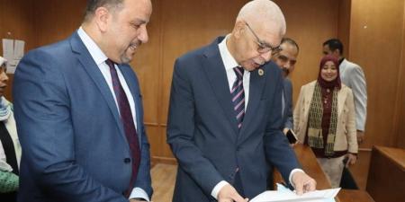 رئيس جامعة المنوفية يكشف حقيقة إقالة نائبه بعد الشائعة المتداولة - المدينة برس