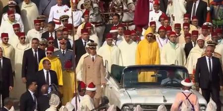 الملك محمد السادس يترأس حفل تجديد البيعة والولاء في قصر تطوان - بوابة المدينة برس