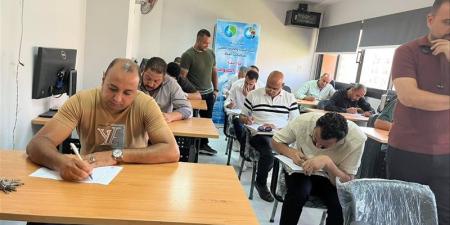 رئيس مياه القناة يتابع اختبارات تسوية أوضاع العاملين الحاصلين على مؤهلات عليا - المدينة برس