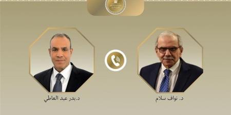 وزير الخارجية يبحث مع رئيس الوزراء اللبناني تطورات الأوضاع في لبنان - المدينة برس