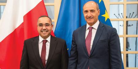 السفير المضف يبحث مع مالطا سبل التعاون - بوابة المدينة برس