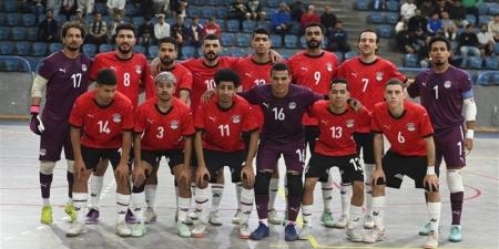 وديتي منتخب مصر أمام تنزانيا استعدادا لأمم أفريقيا لكرة الصالات - المدينة برس