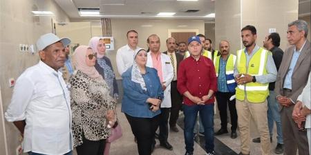 محافظ الغربية يتابع الموقف التنفيذي لمستشفى السنطة المركزي الجديد - المدينة برس