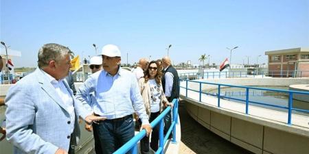 رئيس الوزراء يفتتح توسعات محطة معالجة صرف صحي زفتى - المدينة برس