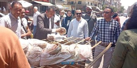 تحرير 2018 مخالفة خلال حملات رقابية على أسواق المنيا - المدينة برس