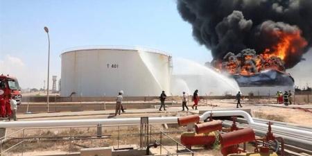 فريق من مكتب النائب العام الليبي يبدأ التحقيق في استهداف مصفاة الزاوية النفطية بالمسيرات - المدينة برس