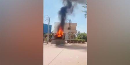 اندلاع حريق في محول كهرباء بعزبة «مصباح» بالغربية - المدينة برس