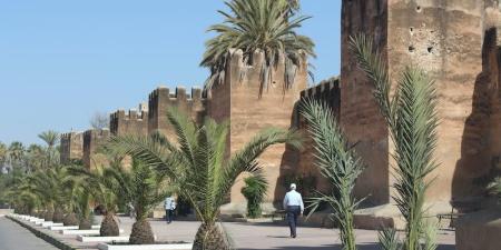 تارودانت تواصل ترميم السور العتيق - بوابة المدينة برس