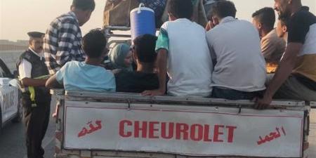 بعد حادث الدواويس، مرور الإسماعيلية يوجه ضربة لمرتكبي مخالفات نقل عمالة الأطفال (صور) - المدينة برس
