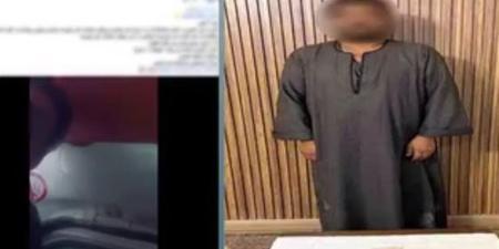 فيديو صادم، ضبط عامل بتهمة ارتكاب أفعال خادشة داخل ميكروباص في الفيوم - المدينة برس