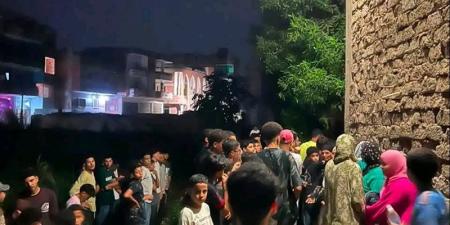 بعد إنقاذ شخصين بأعجوبة، الصور الأولى لموقع التنقيب عن الآثار في نامول بطوخ - المدينة برس