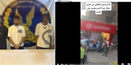 بائع أسماك يفترش أمام محل هواتف، الأمن يكشف ملابسات فيديو البلطجة في السلام - المدينة برس