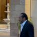 علي الحجار وأحمد فؤاد هنو ونادية مصطفى في عزاء هاني شنودة - المدينة برس