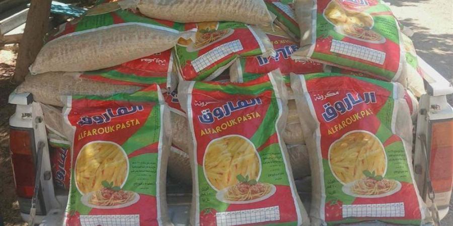 التحفظ على 2.45 طن دقيق مدعم و550 كيلو مكرونة فاسدة في حملة تموينية بالفيوم - المدينة برس