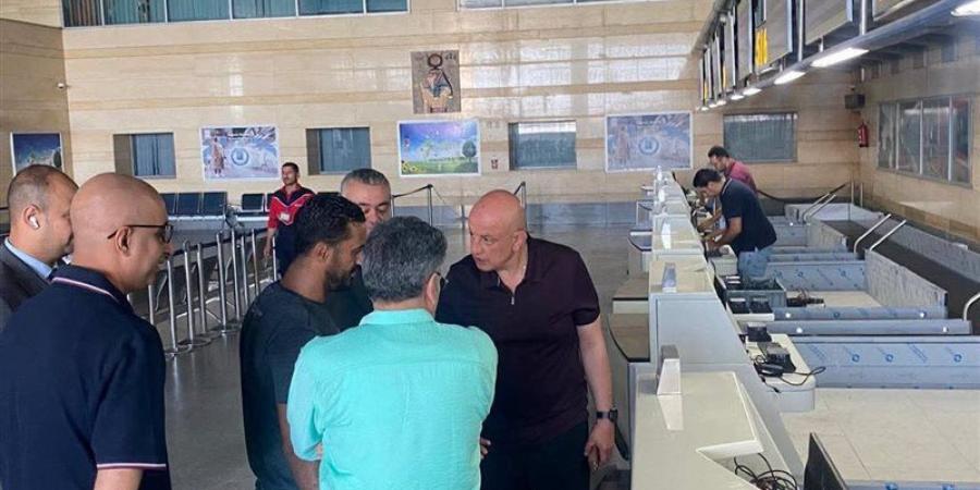 رئيس المصرية للمطارات يتابع أعمال التطوير بمطار الإسكندرية - المدينة برس