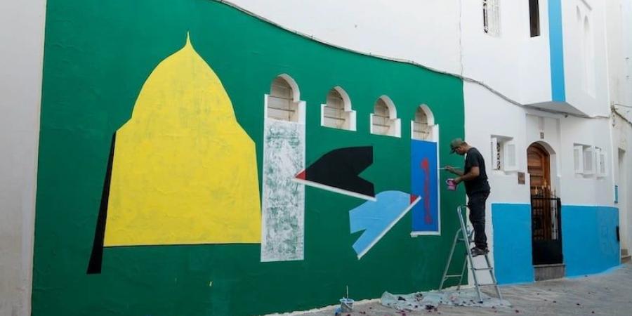 تقليد تجديد الجداريات يستمر بأصيلة - بوابة المدينة برس