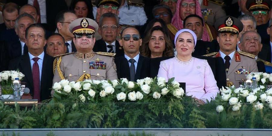 بحضور السيسي وقرينته، السلام الوطني يتصدر حفل افتتاح مقر القيادة الإستراتيجية - المدينة برس