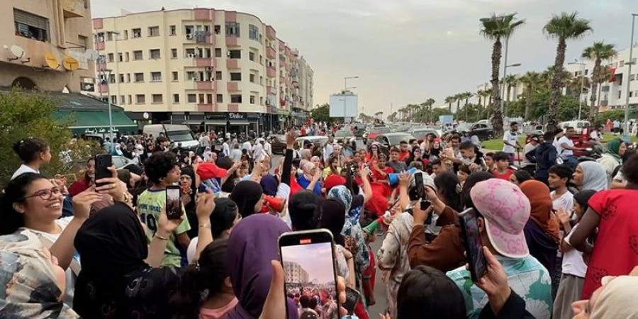 احتفالات بتأهل "الأسود" - بوابة المدينة برس